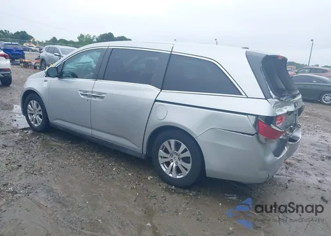2014 Honda Odyssey Ex-L из США, поврежденный, VIN 5FNRL5H66EB063889